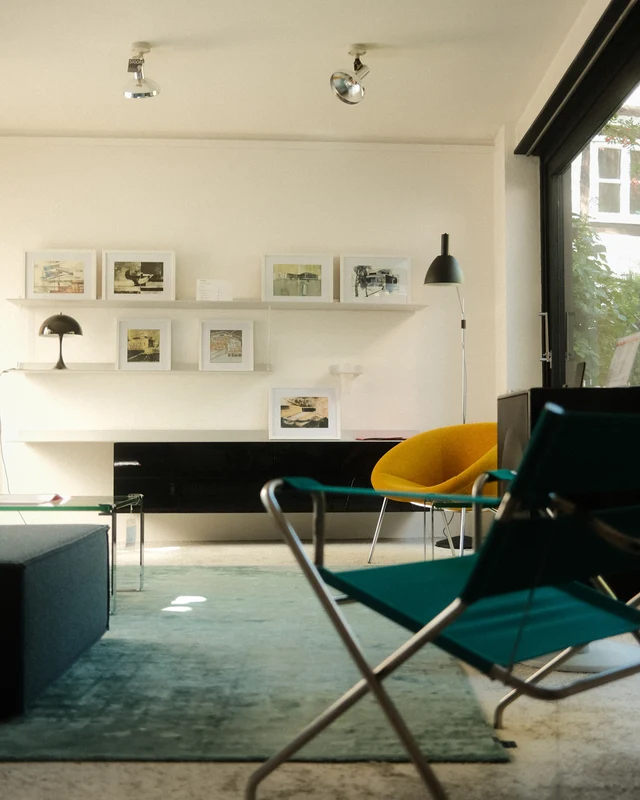 Interior eines Möbelgeschäftes