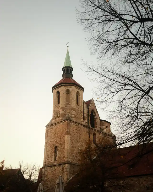 Magnikirche im Magniviertel Braunschweig im Winter