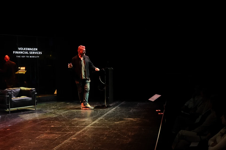 Sascha Lobo beim HEX Zukunftsfestival in Braunschweig