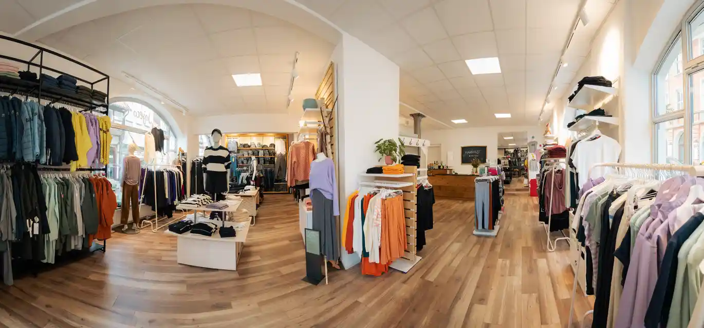 Interior eines nachhaltigen Fashion-Stores im Magniviertel Braunschweig Jojeco