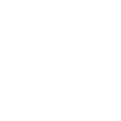 A white arrow pointing down and to the left