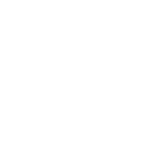 A white arrow pointing down and to the left