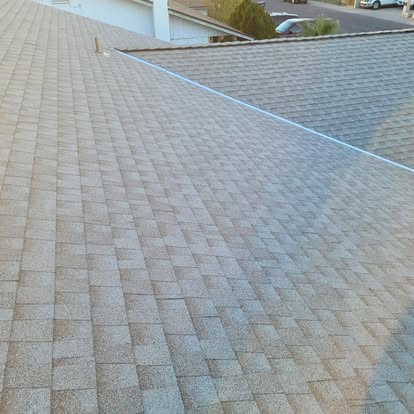 Completed Mesa Arizona shingle roof photo 5