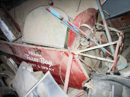 Crashed 1928 Waco ASO duster