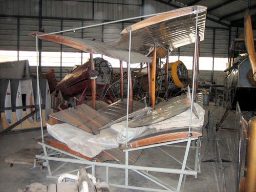 The mylar Jenny wings as we found them