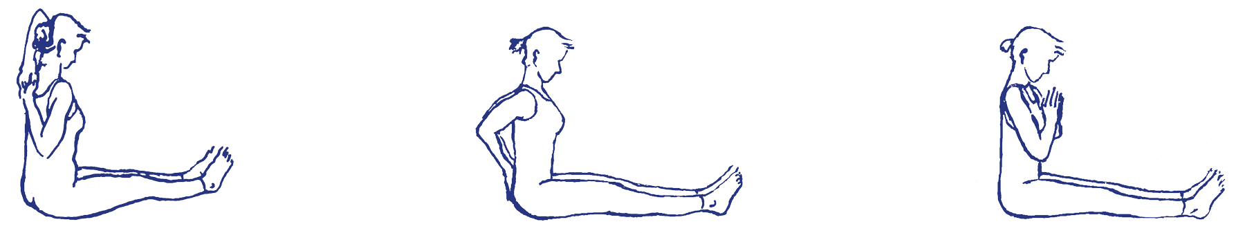 Daṇḍāsana – Armposition Varianten