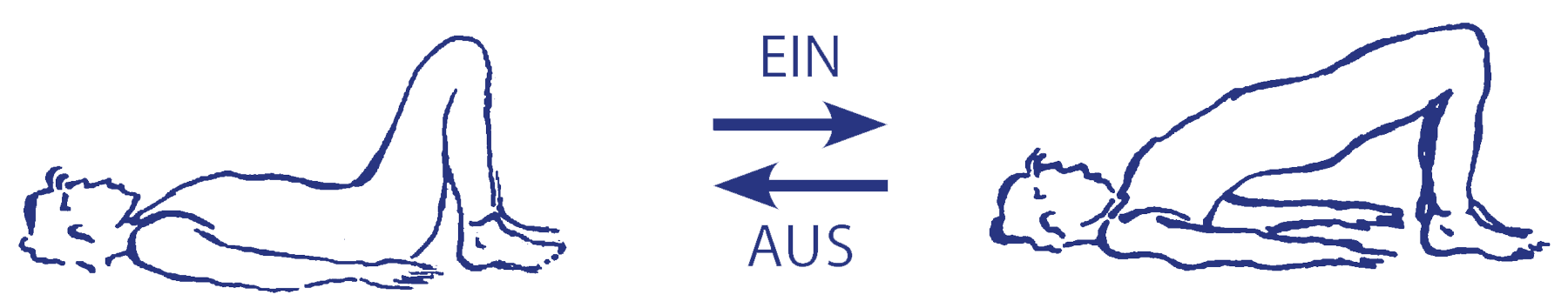 Ausgleich von daṇḍāsana durch dvipāda pīṭham