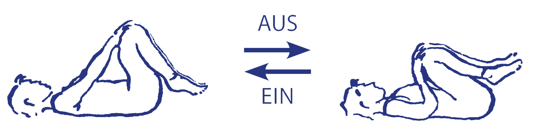 Ausgleich von daṇḍāsana durch apānāsana
