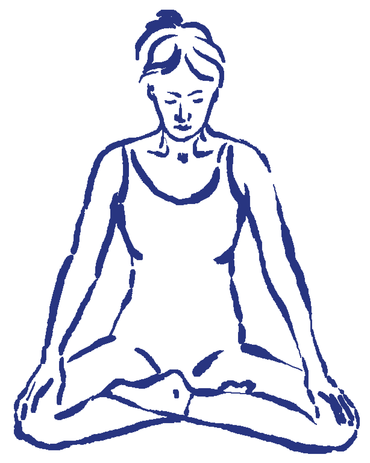 Swastikāsana – der glücksbringende Sitz