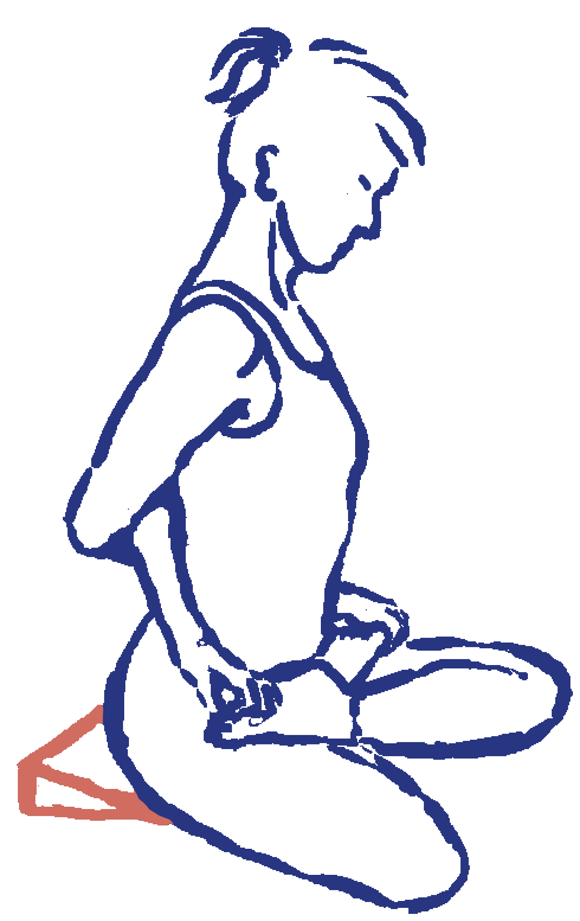 baddha padmāsana