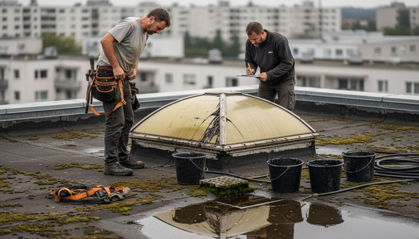 Flachdachsanierung – Nachhaltig und kosteneffizient
