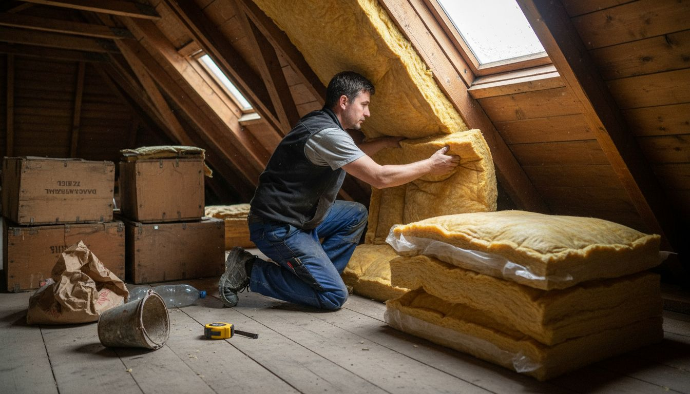 Aufbau Dachbodendämmung – So verbessern Sie Wohnkomfort und Energieeffizienz