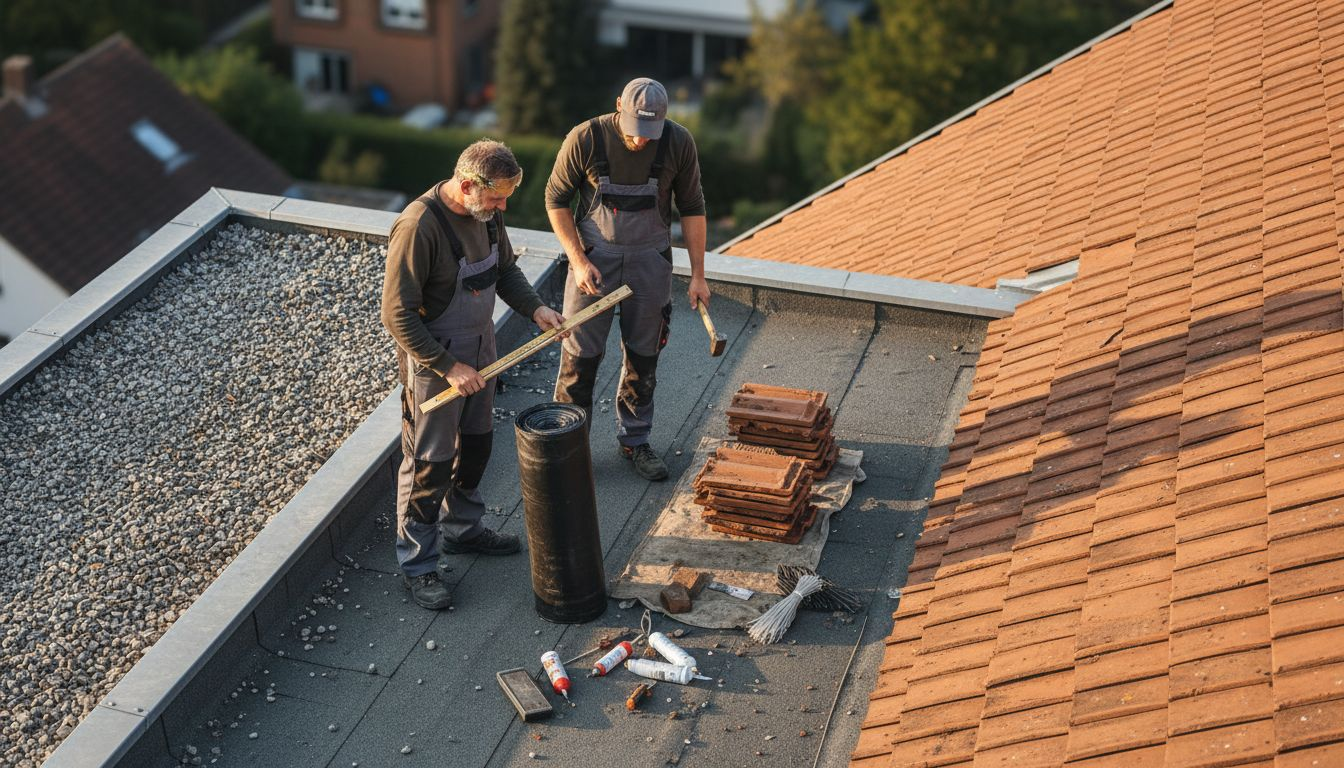 Steildach oder Flachdach? Was Handwerker über die beiden Dachformen sagen
