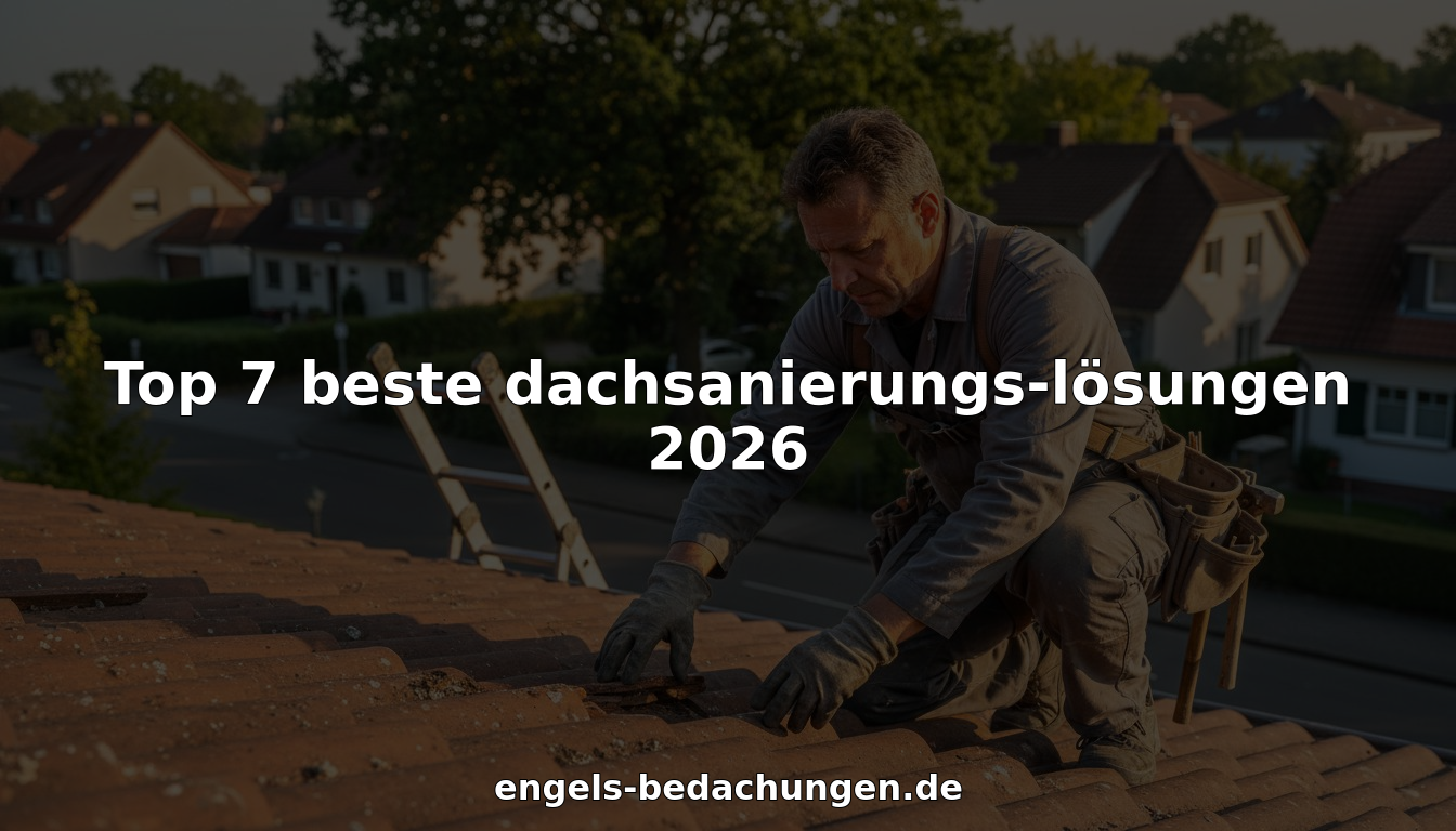 Top 7 beste dachsanierungs-lösungen 2026