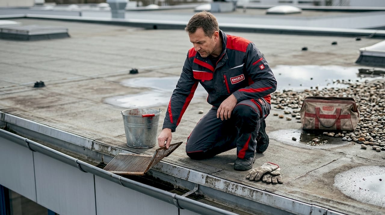 Flachdachentwässerung: Sicheres Regenmanagement für Ihre Immobilie