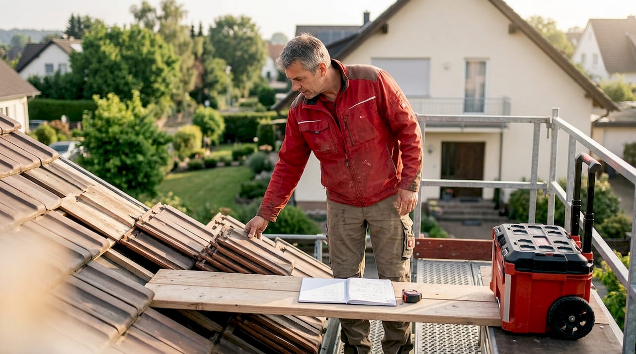 Dacharbeiten beauftragen: Schritt für Schritt erklärt