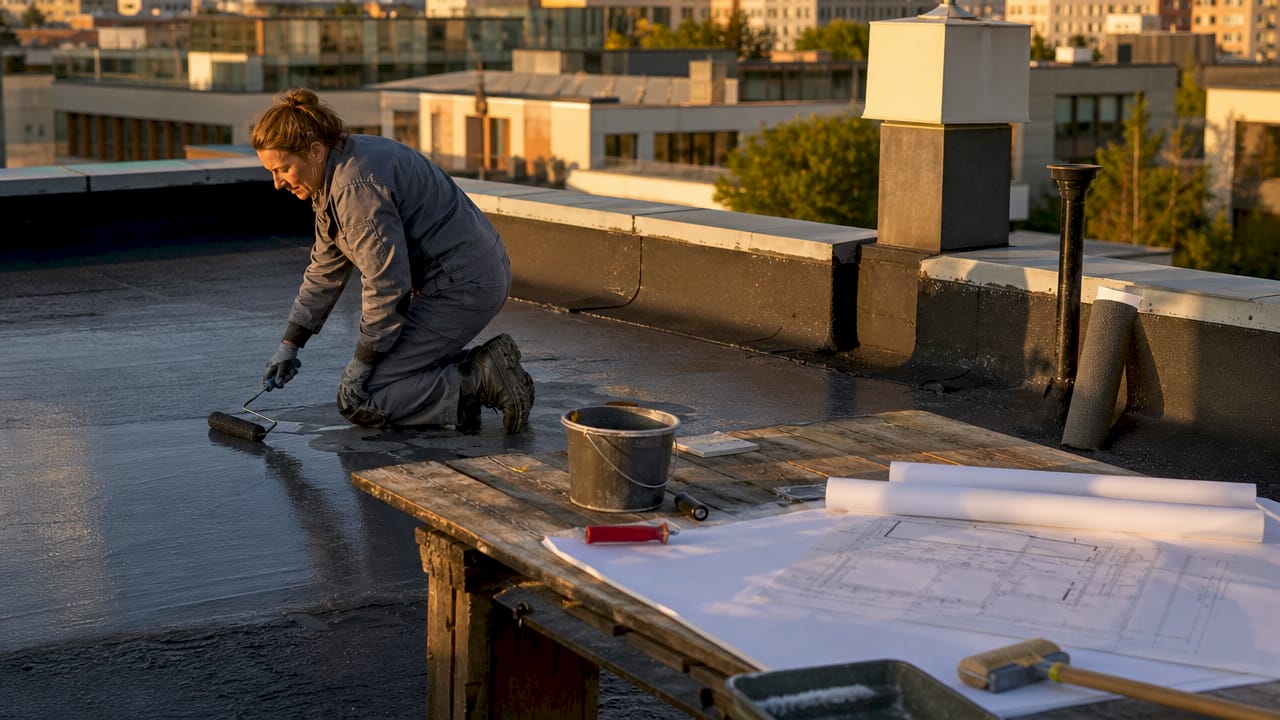 Dachterrasse abdichten erklärt: Anleitung 2026