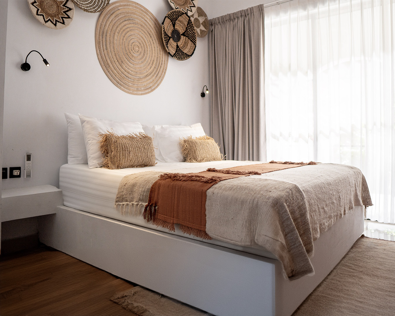 luxury hotel room tropical