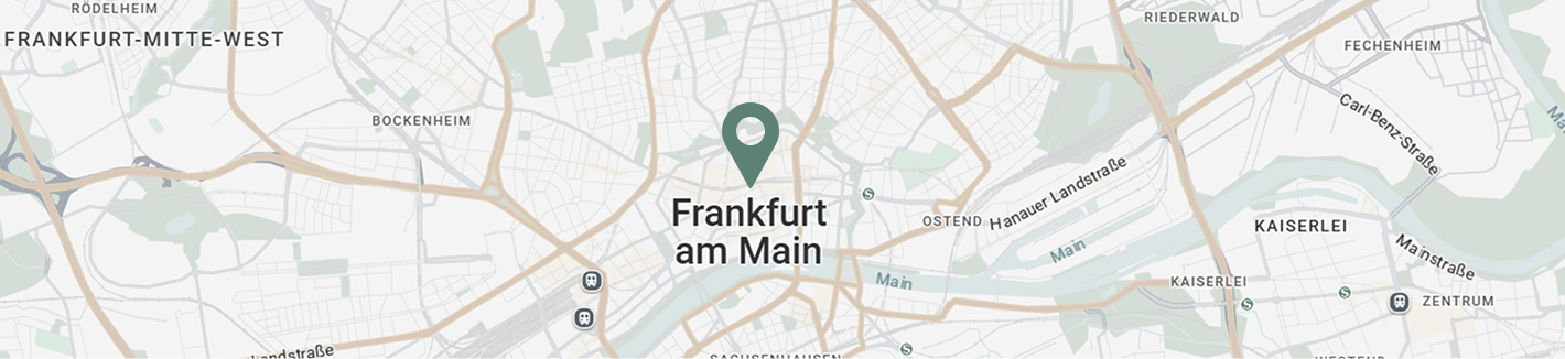 Frankfurt map
