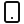 “Black smartphone icon, indicating a mobile device or mobile view.”
