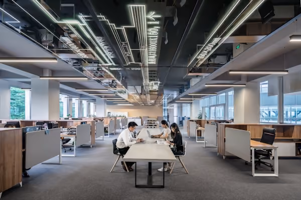 The architecture and interior design of Shanghai Baoye Center are both designed by LYCS Architecture. The interior design shares its architectural clue, which penetrates both its content and context, interweaves with its spatial logic. The inherent beauty of architecture is deliberately planted in its interior space as one of the most significant interior elements.