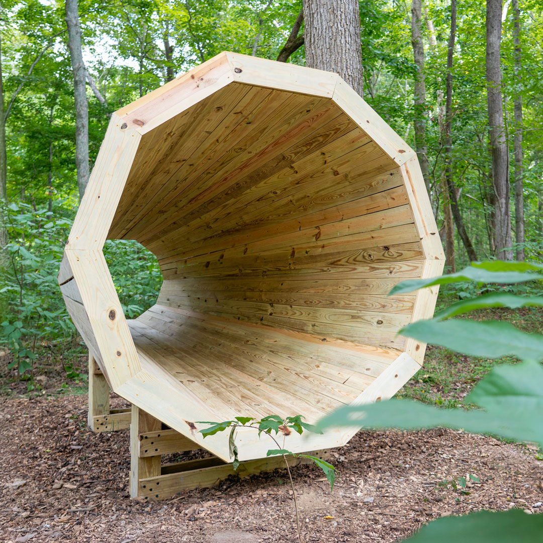 Newly installed Ear-nocular on Wildflower Trail