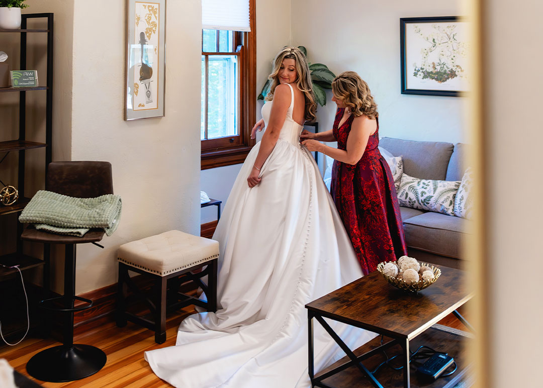 Emily and Hayden Wedding at Krippendorf Lodge | Bride and the Beard Photography