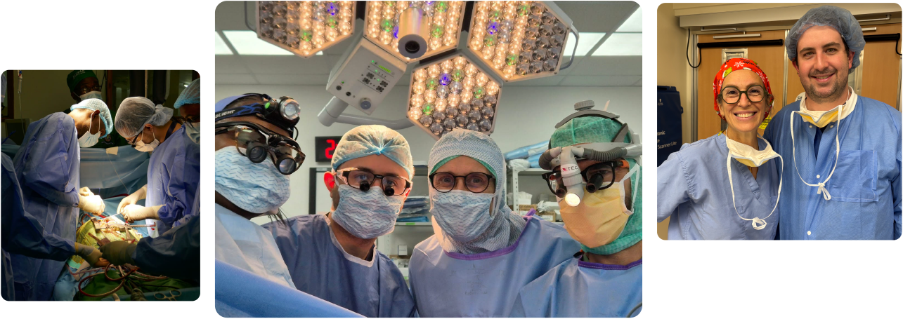 TSF surgeons and program participants