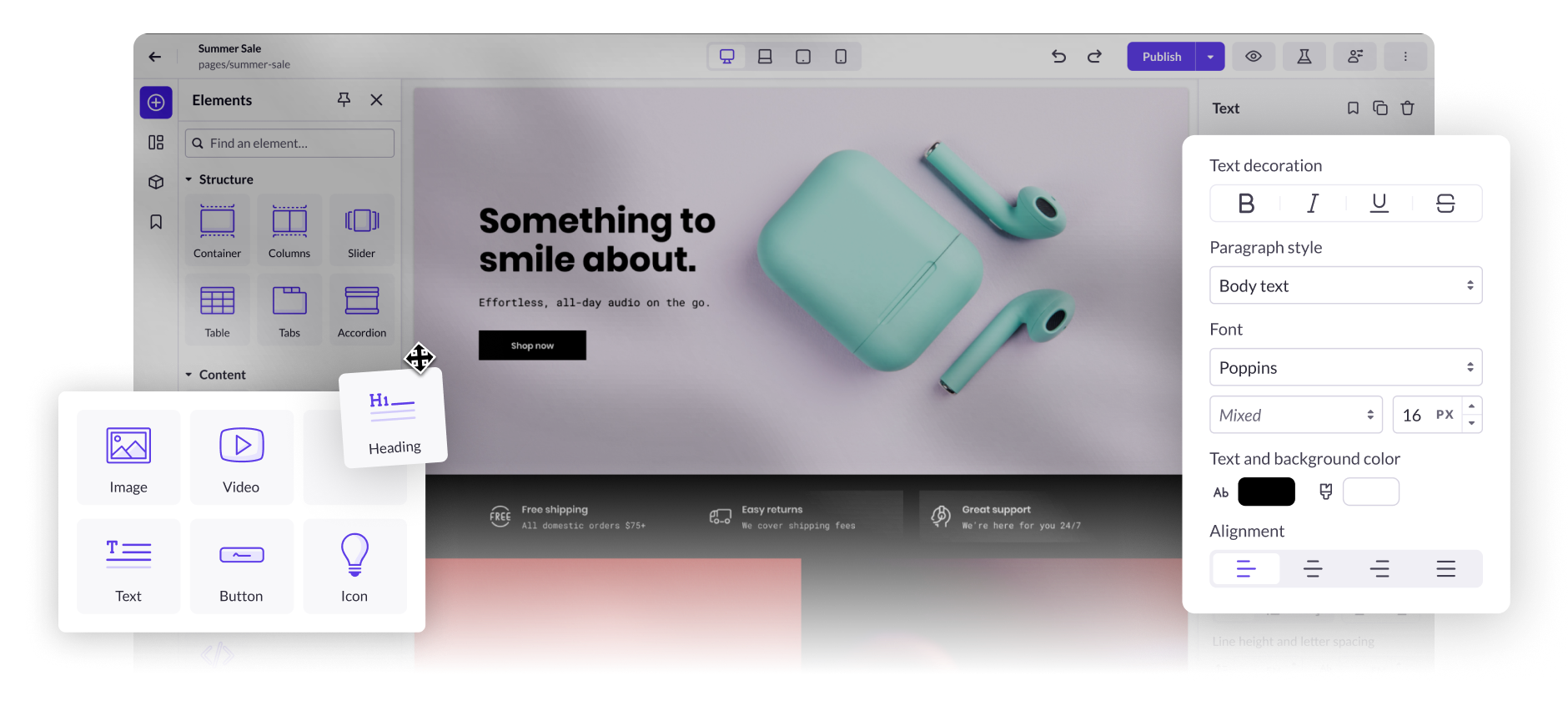 Page Builder UI