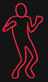 Dancing character animation