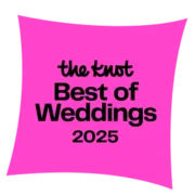 The Knot Best of Weddings 2025 badge