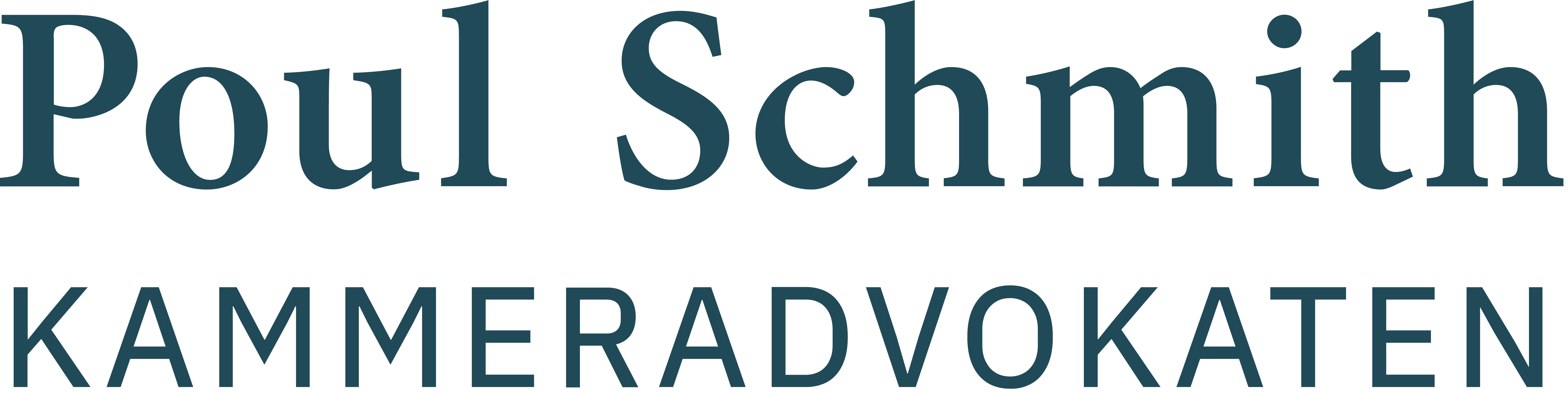 Poul Schmith Kammeradvokaten logo