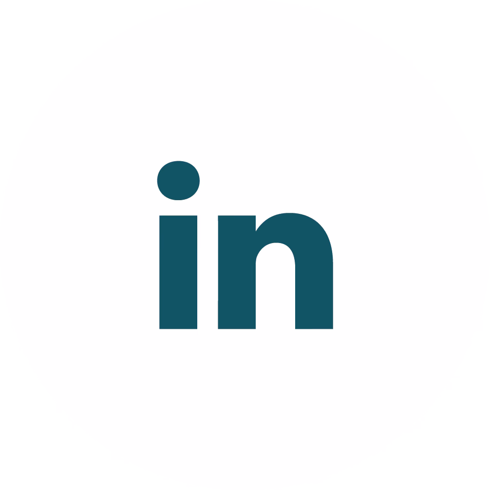 Linkedin icon - light