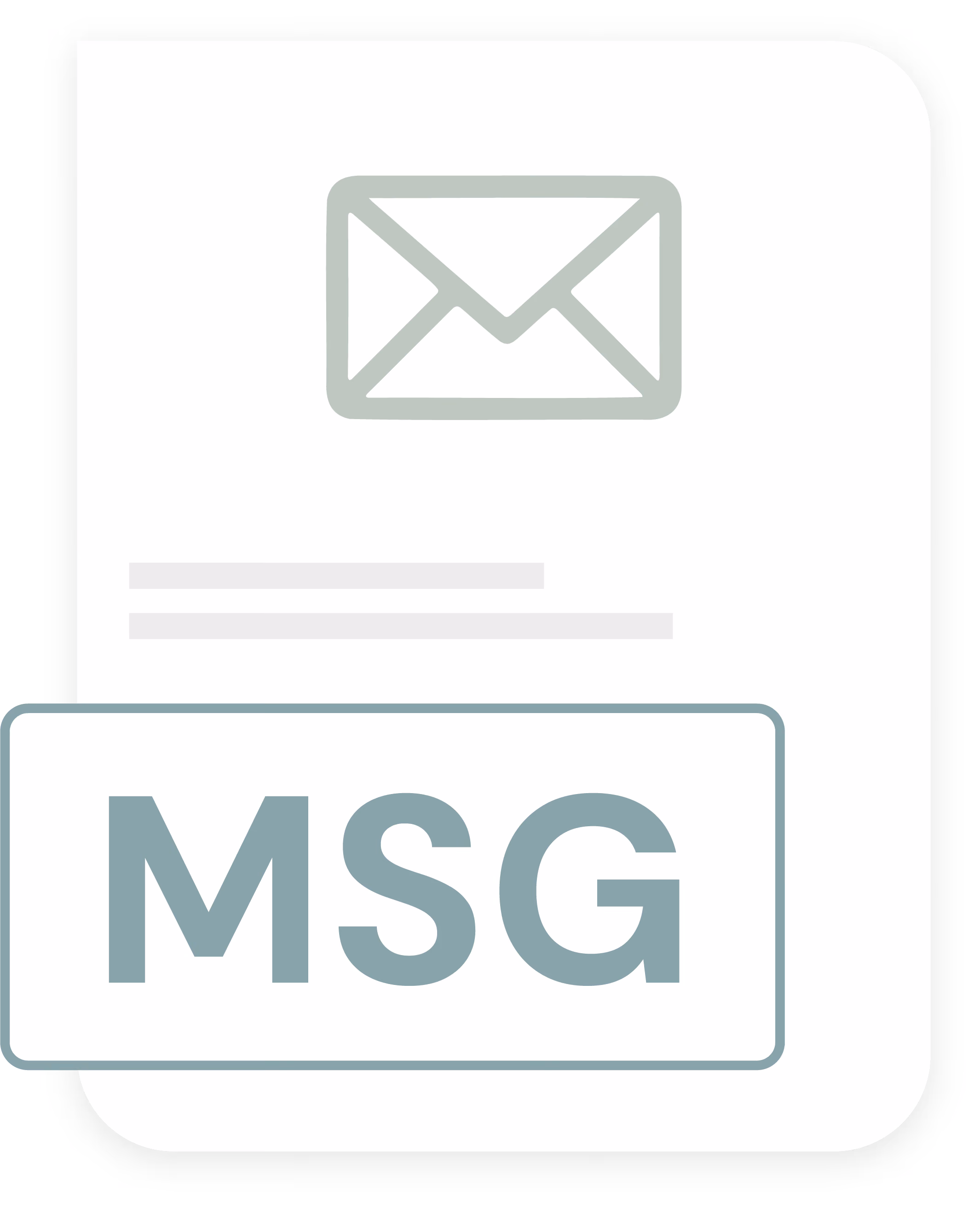 Fuld støtte til formatet MSG