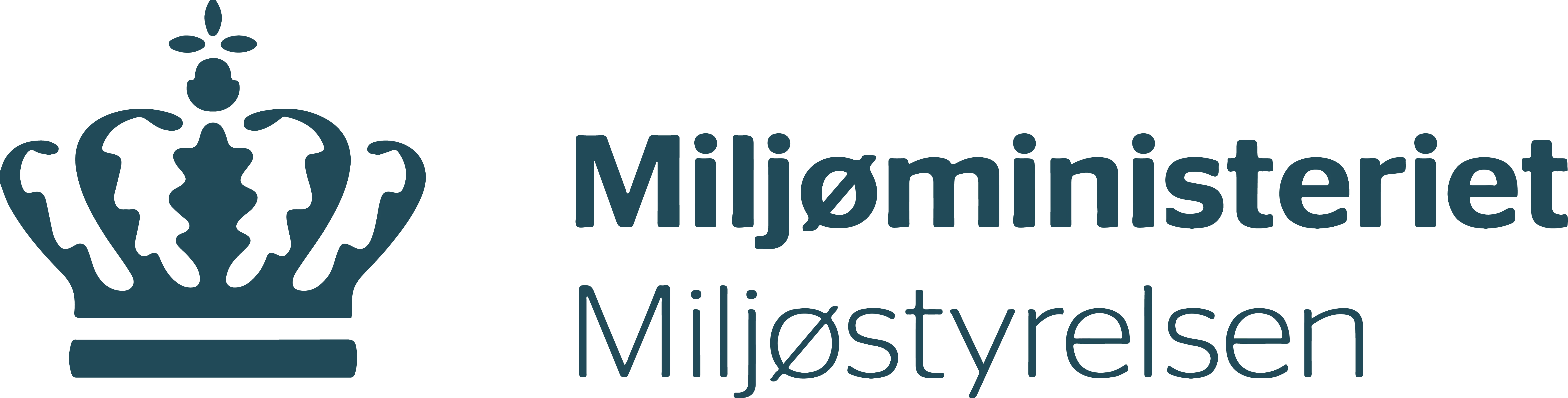 Miljøministeriet - miljøstyrelsen logo