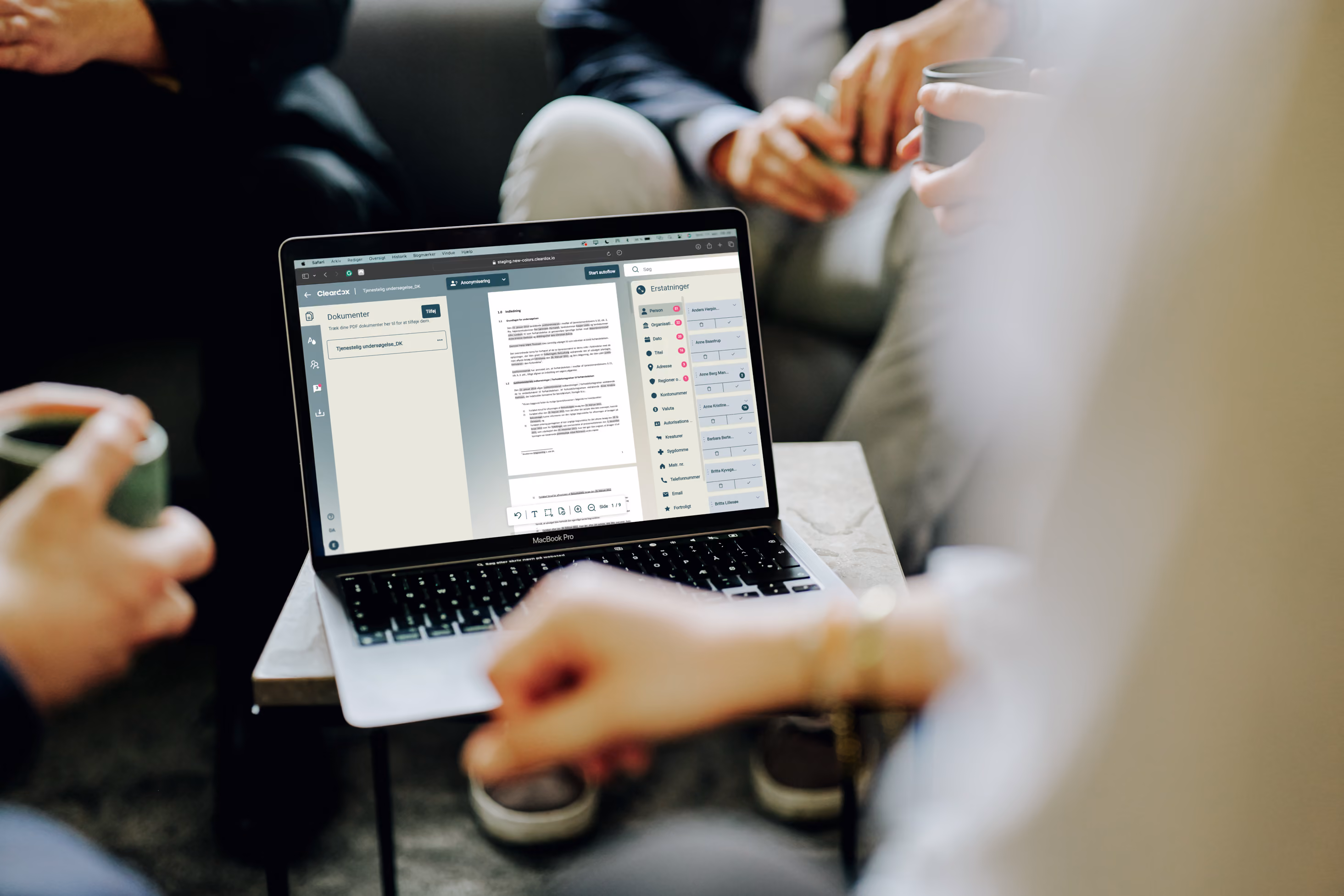 Cleardox' software taget i brug