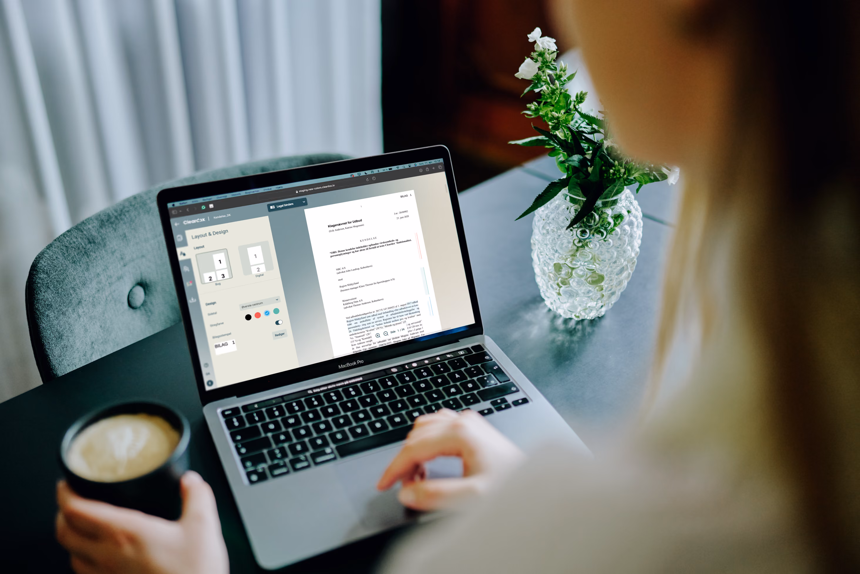 Cleardox software - legal binders