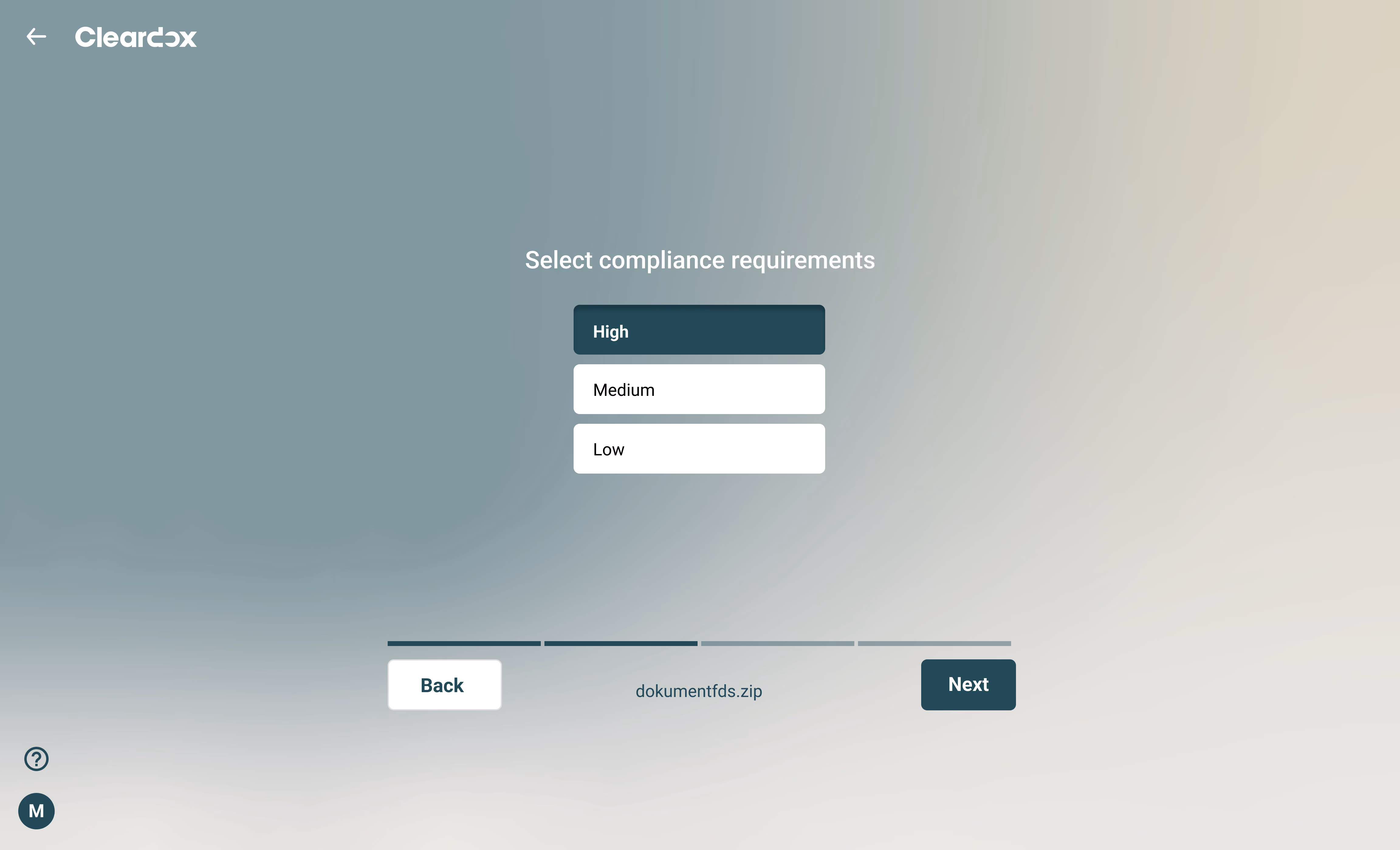 cleardox automated anonymization - choose your compliance level