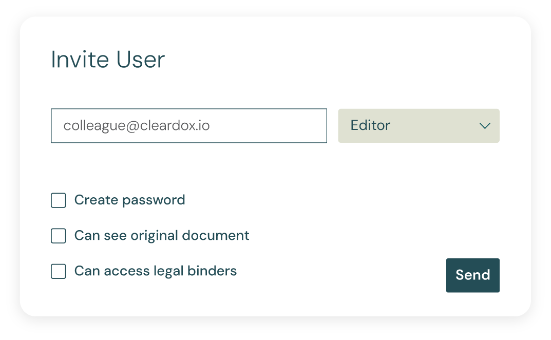 Cleardox redaction software offer a collaborative workflow