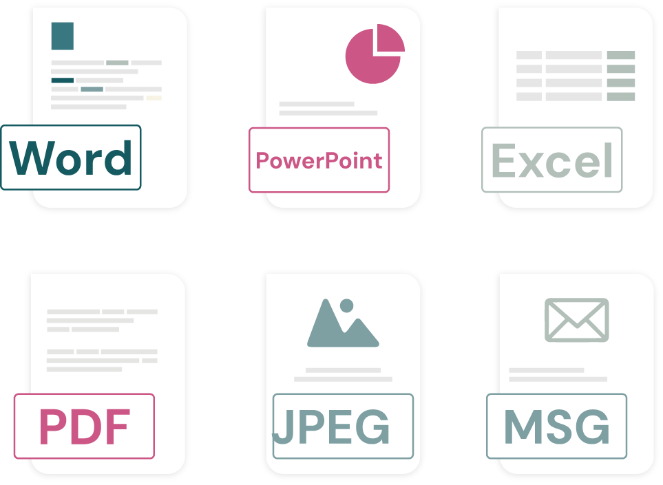 Cleardox redaction software supports all formats and you can keep your format native