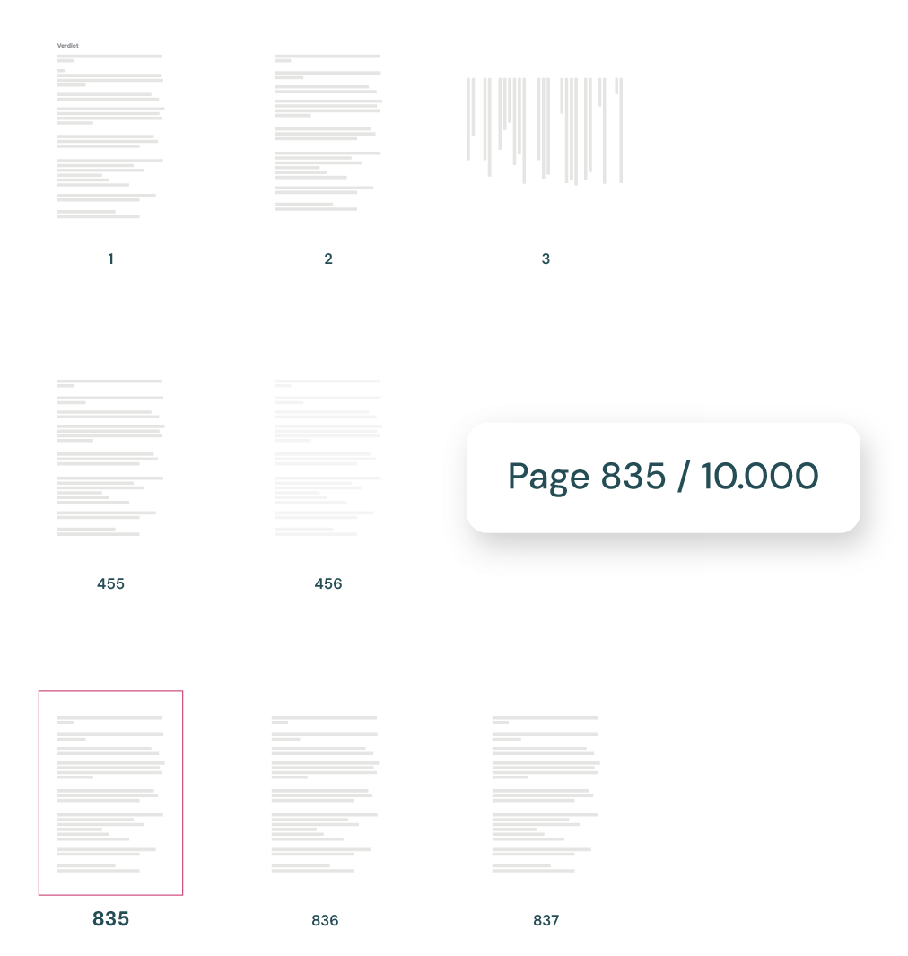 Cleardox redaction software offer that you can handle large files