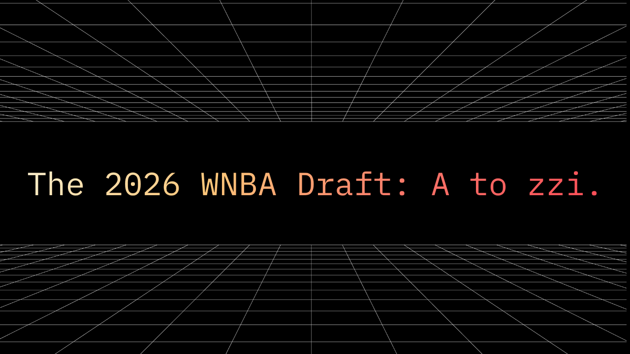 The 2026 WNBA Draft A to zzi.