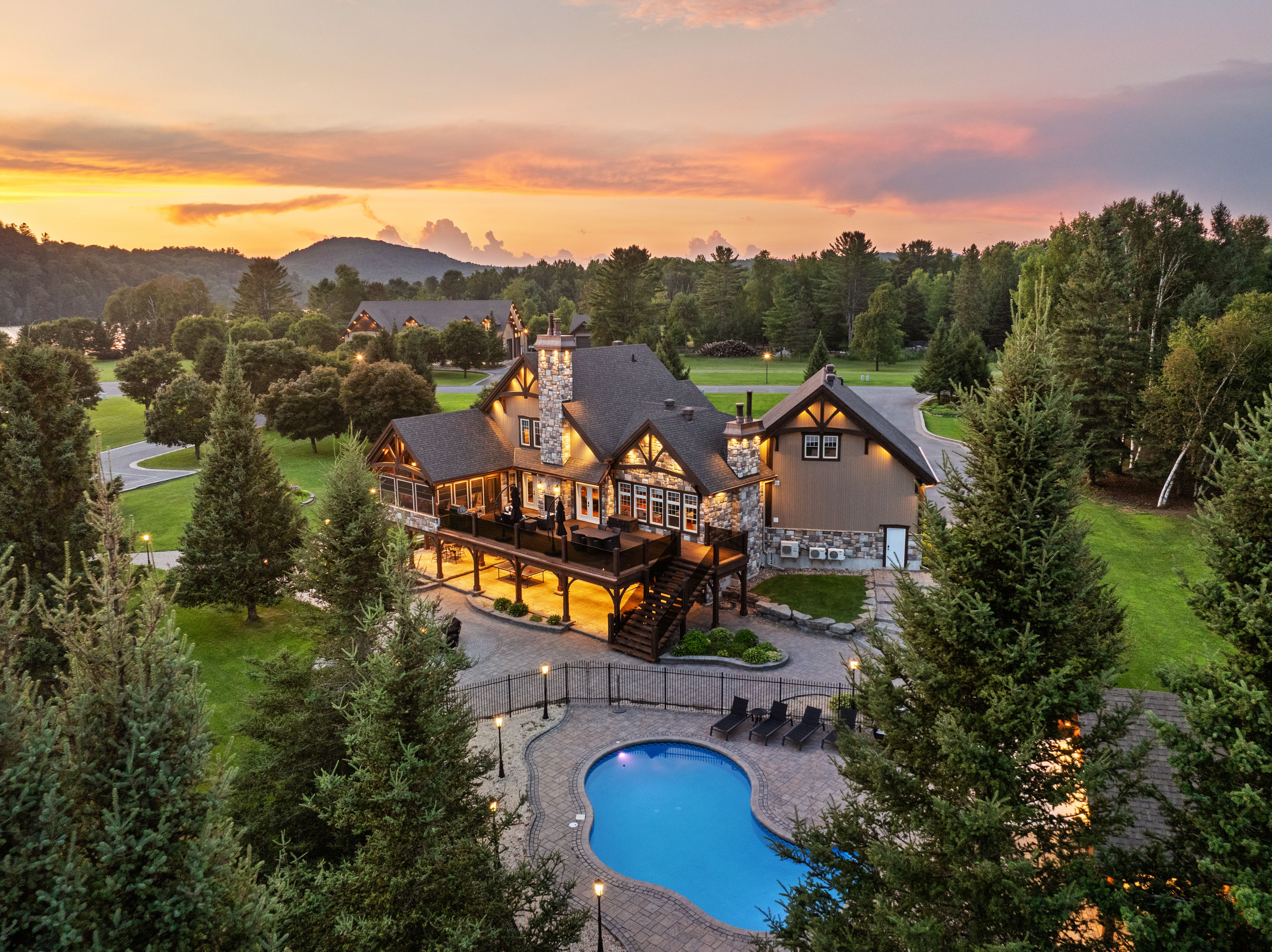 photographie immobiliere d'un domaine en Outaouais