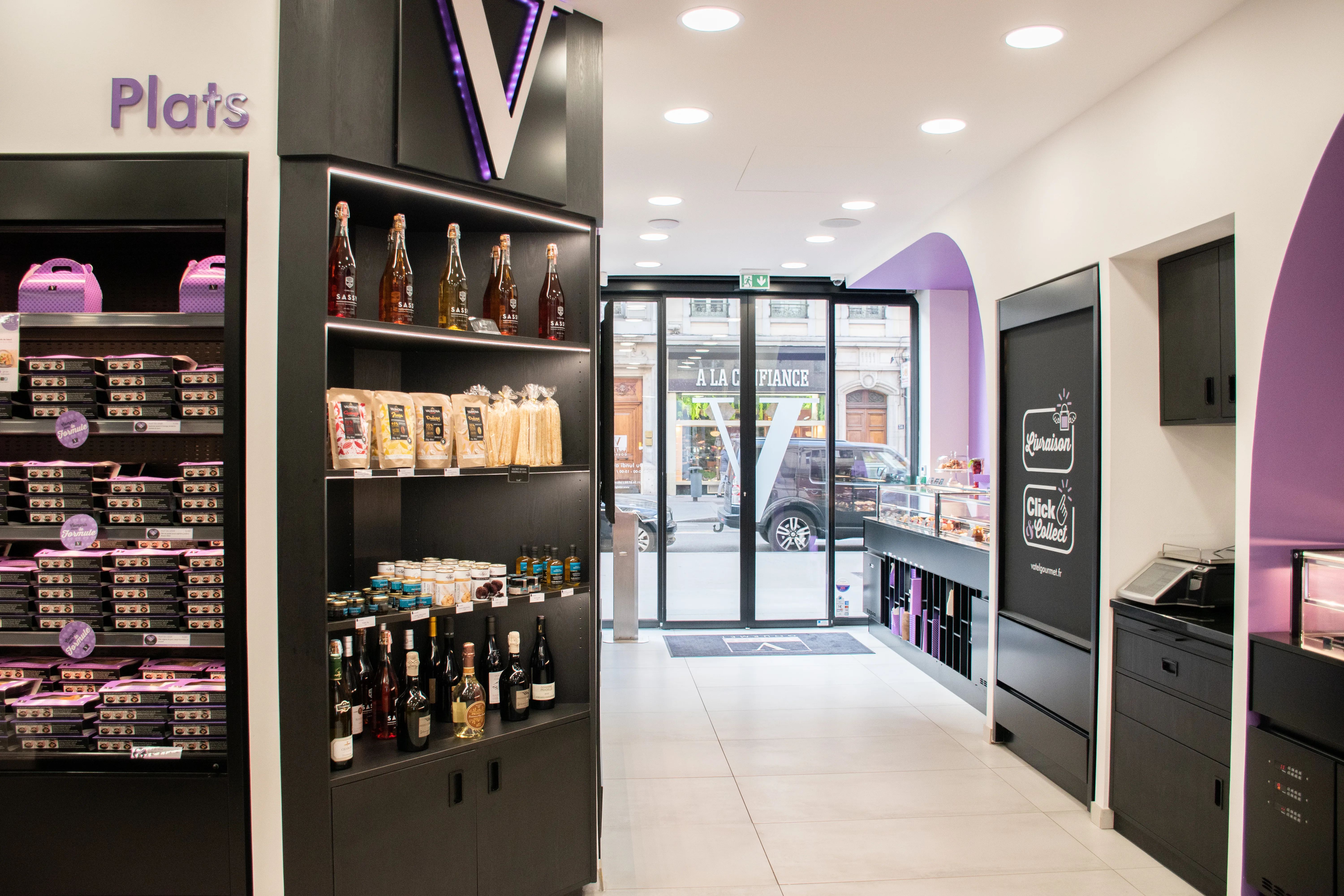 Intérieur magasin