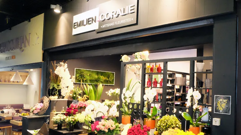 Devanture de la boutique 