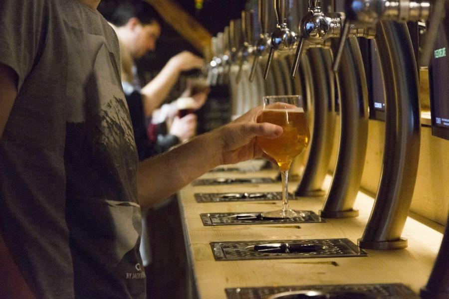 Tireuse bière self service