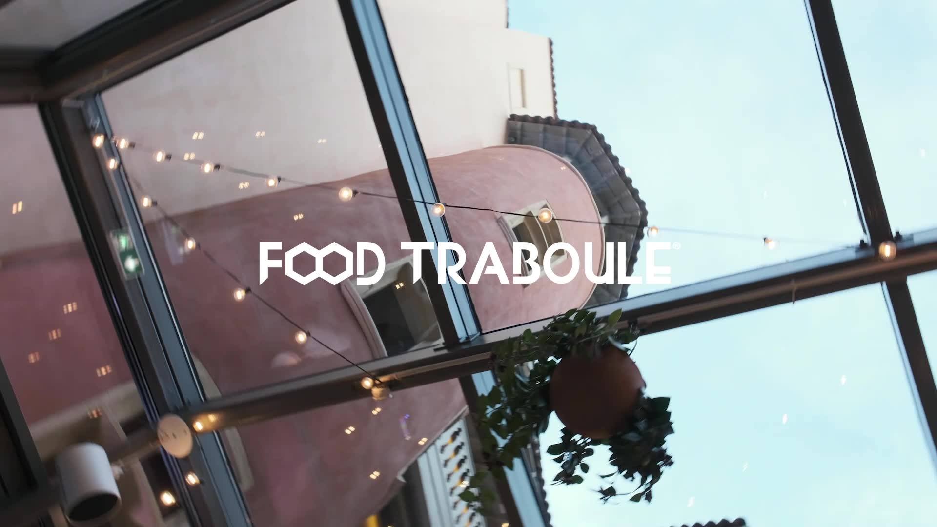 toit en verre de food traboule