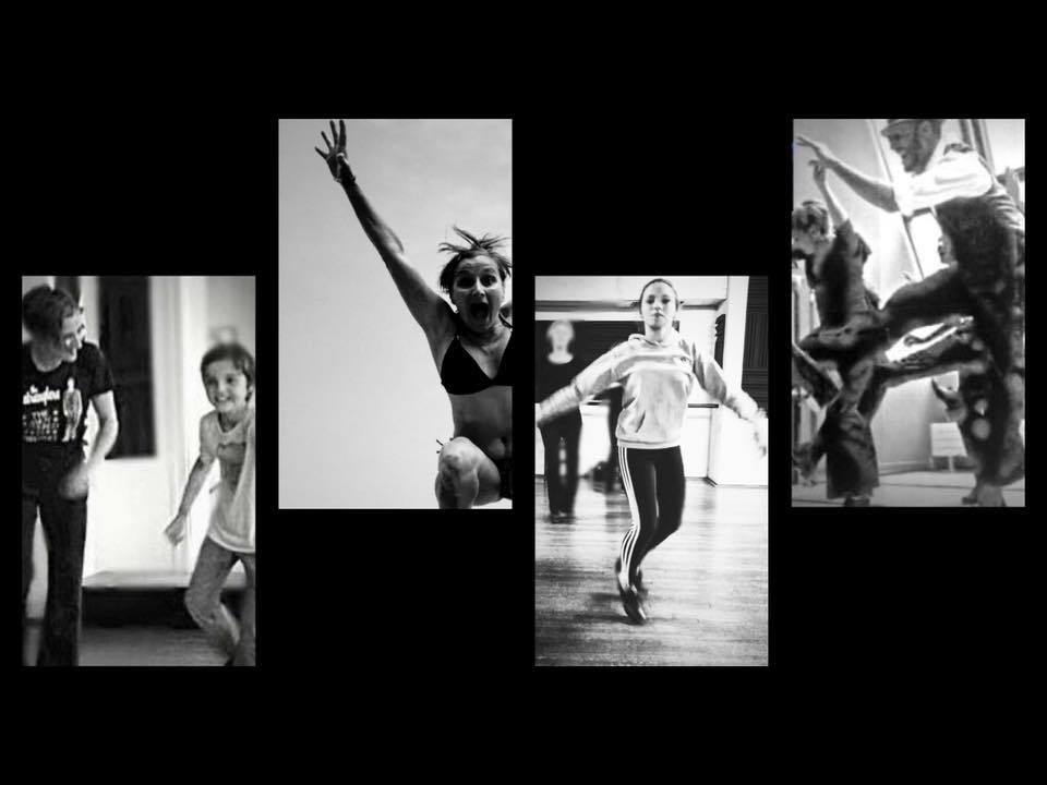 image de femmes et enfants en train de danser 
