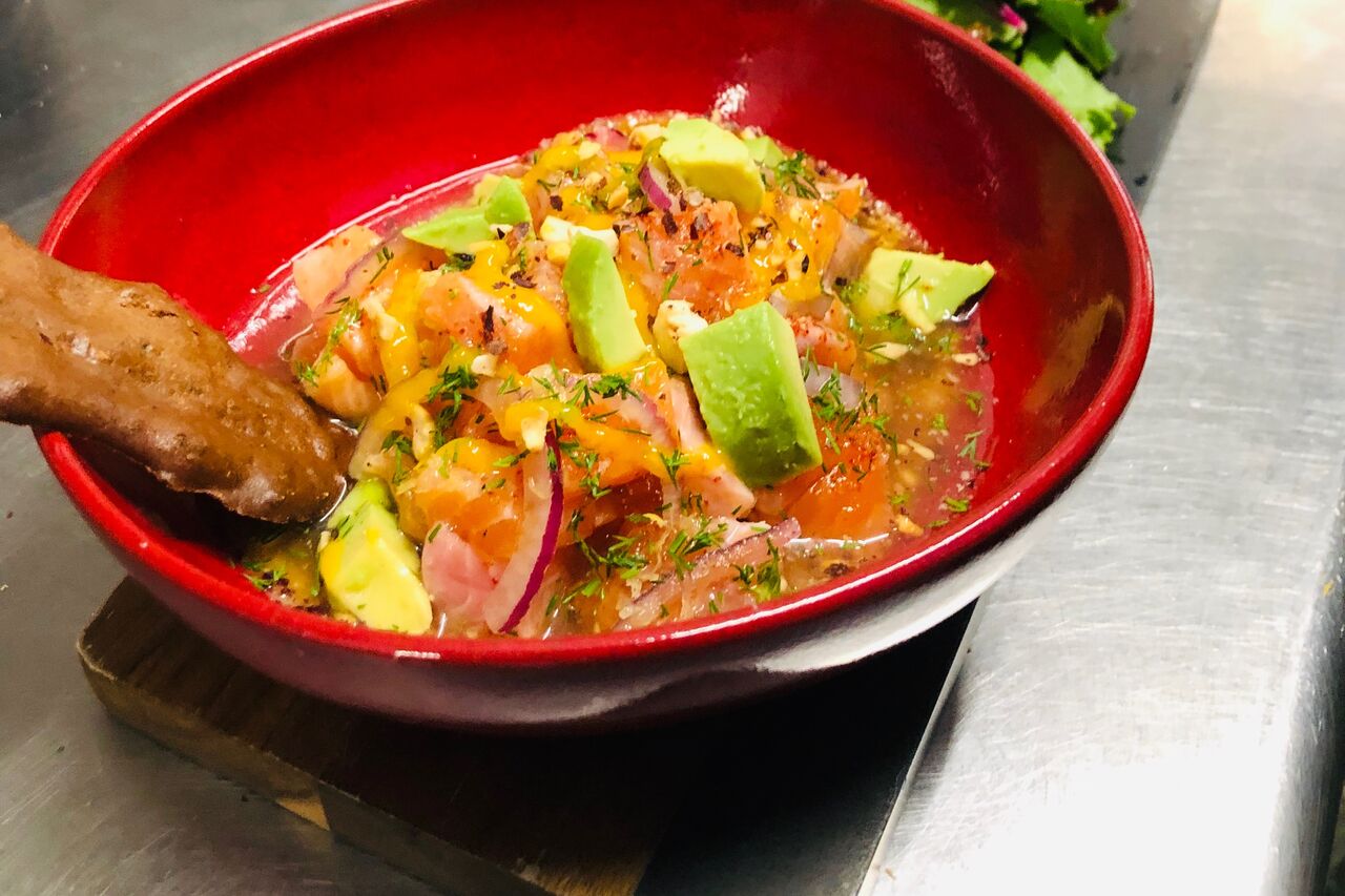 Plat aux saveurs sud américaines