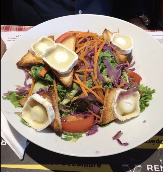 salade de chèvre 